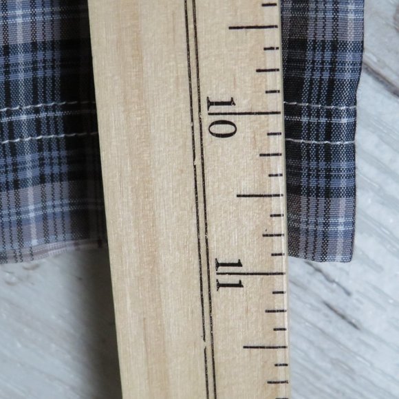 Dickies* Men's Short Sleeve Button Down Curved Hem Chest Pocket Shirt~Size Large - Picture 8 of 9